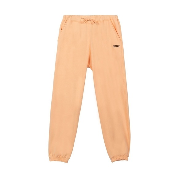 Golf Wang “Creamsicle” 3D Logo Cotton Sweatpants Large - Picture 1 of 7